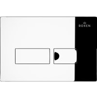 Унитаз подвесной Roxen Antares One Rimless 6 в 1 StounFix Dual Fresh 583589 (кнопка: хром) в Борисове