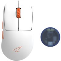 Игровая мышь Zaopin Z2 Mini Max 8K (белый/оранжевый)