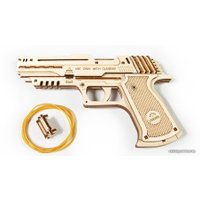 3Д-пазл Ugears Пистолет Вольф-01