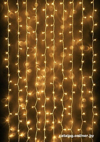 Световой дождь SHLights LDCL368-WW-E (теплый белый)