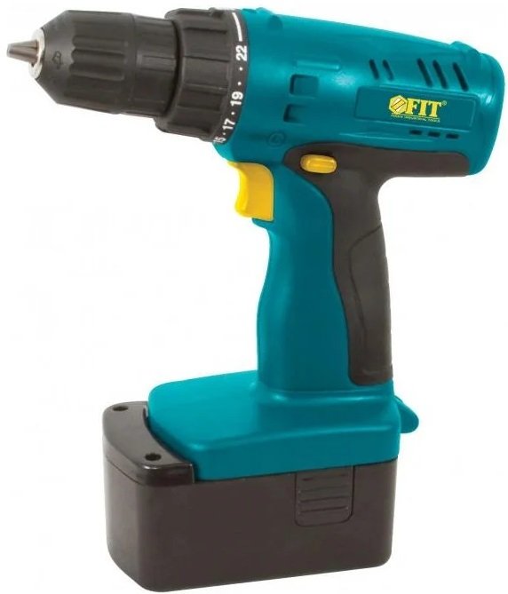 

Дрель-шуруповерт FIT 80136 (с 2-мя АКБ, кейс)