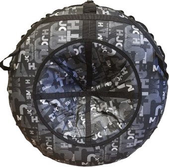 Тюбинг Emi Filini Design Lux 100 см (серые буквы)
