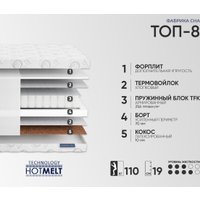 Матрас Фабрика сна Топ-8 160x200
