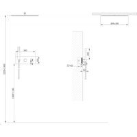Душевая система  Abber Daheim AF8221 (хром)