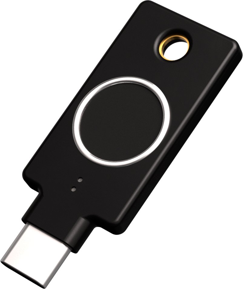 

Аппаратный криптокошелек Yubico YubiKey C Bio FIDO Edition