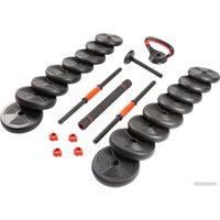 Набор гантелей AMETIST со штангой и гирями 6в1 20 кг в Бресте