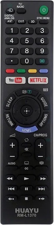 

Пульт ДУ Huayu RM-L1370 (для телевизоров Sony)