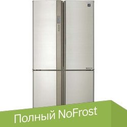 

Четырёхдверный холодильник Sharp SJEX93PBE