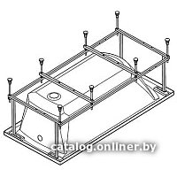 Каркас Santek Фиджи 170x75 (1WH501601)