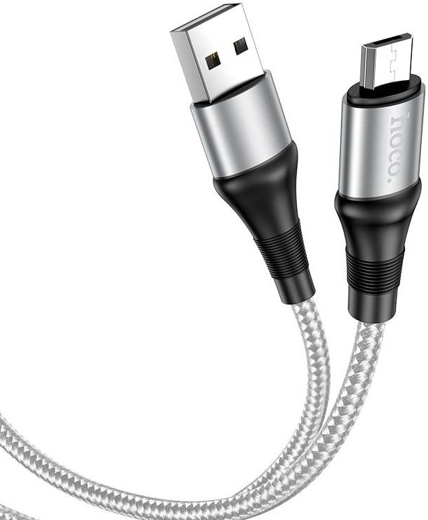 

Кабель Hoco X50 Micro USB (серый)