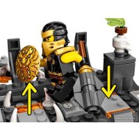 Конструктор LEGO Ninjago 71722 Подземелье колдуна-скелета