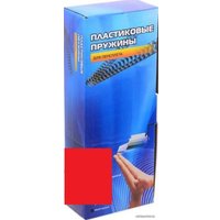 Пластиковая пружина для переплета Office-Kit 12 мм (красный)