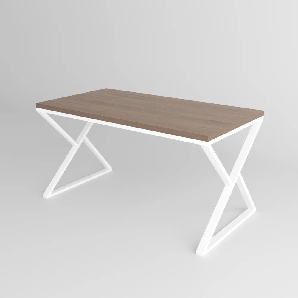 

Стол TMB Loft Дункан разборный 1200x700 18 мм (орех дижон натуральный/белый)