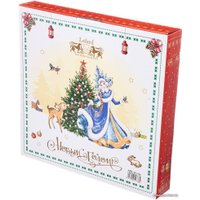 Блюдо Lefard Дед Мороз и Снегурочка 85-1738