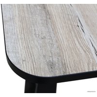 Кухонный стол Sheffilton SHT-T40/130-160 (дуб аляска/черный)