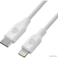 Кабель uBear Life USB Type-C - Lightning DC11WH12LF-CL (1.2 м, белый)