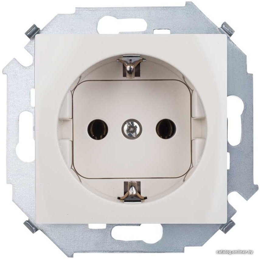 Розетка Simon 1591432-031 (слоновая кость)