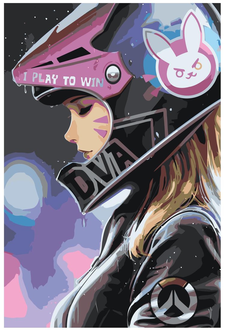 

Картина по номерам SLAVINA Девушка на мотоцикле IIIR-p-114