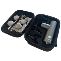 Перкуссионный массажер Miru BM-18 (8 насадок, серый) в Бресте