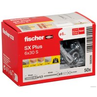 Дюбель универсальный Fischer SX Plus 6X30 S/Screw 568206 (50 шт)