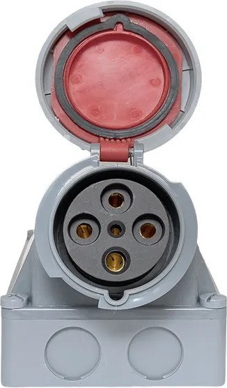 Розетка КС YHT 1442 3Р+РЕ 125А 380В IP67 74507