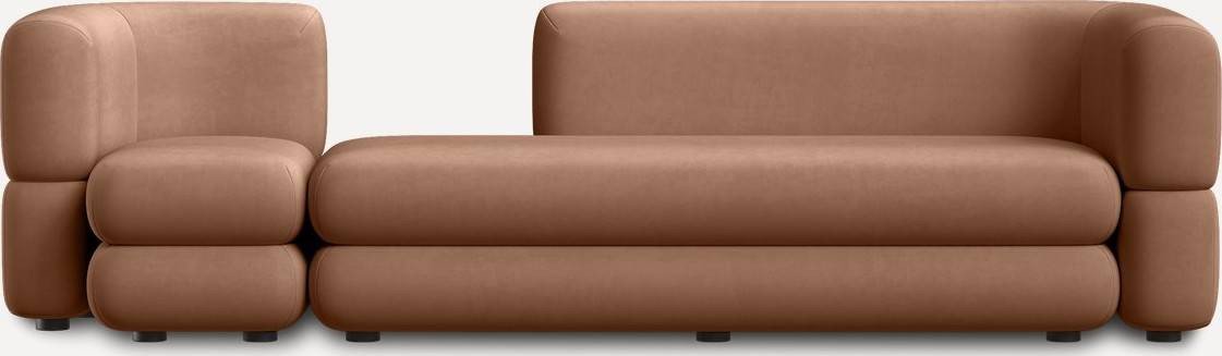 

Модульный диван Divan Brera-5 Velour Caramel 242269