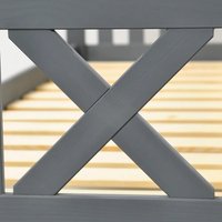 Кровать-тахта Диприз Juletta 90x200 Д.80039.2 (серый) в Бресте
