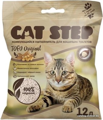 Наполнитель для туалета Cat Step Tofu Original 12 л