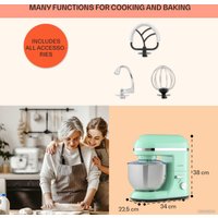 Планетарный миксер Klarstein Bella Elegance (бирюзовый) в Мозыре