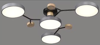 Люстра средней высоты Velante 446-207-04