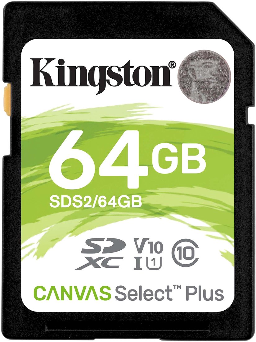 

Карта памяти Kingston Canvas Select Plus SDXC 64GB