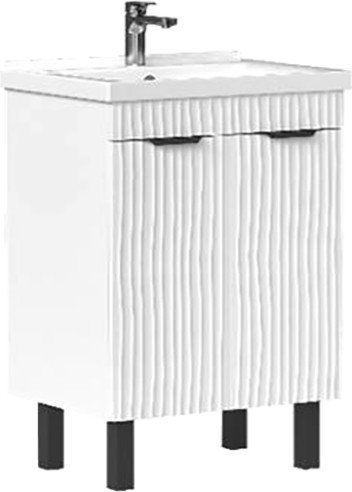 

Volna Тумба под умывальник Lotty 60.2D Миранда (белый, напольная)