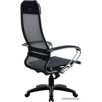 Офисное кресло Metta SU-1-BK Комплект 4, Pl тр/сечен (резиновые ролики, серый)