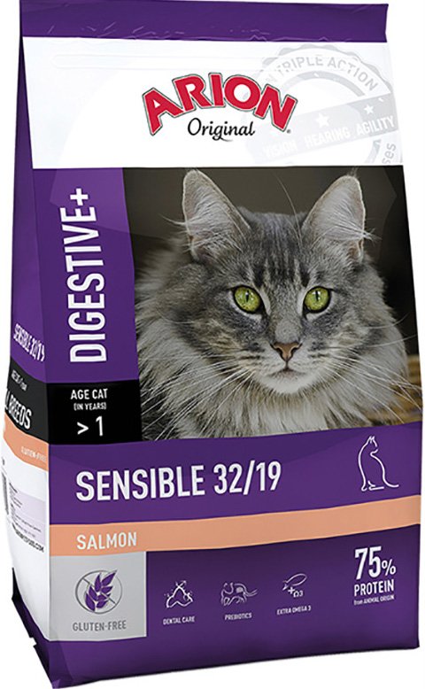 

Сухой корм для кошек Arion Original Sensible 32/19 7.5 кг