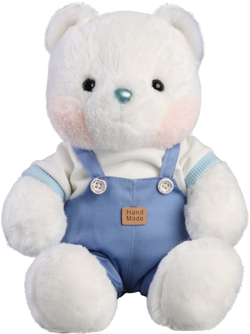 

Классическая игрушка Milo Toys Little Friend Медведь в синем комбинезоне 9905631