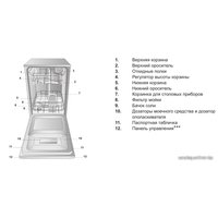 Встраиваемая посудомоечная машина Hotpoint-Ariston LSTB 4B00 EU