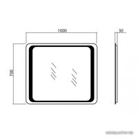  Аква Родос Зеркало Омега 100
