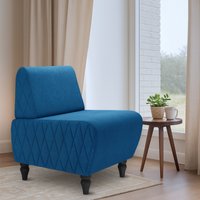 Интерьерное кресло MONOFIX Буно кресло (велюр/синий №13)