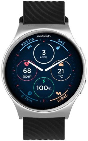 Умные часы Motorola Moto Watch 120 (серебристый)