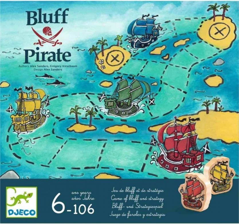 

Настольная игра Djeco Пираты 08417