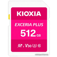 Карта памяти Kioxia Exceria Plus SDXC LNPL1M512G 512GB