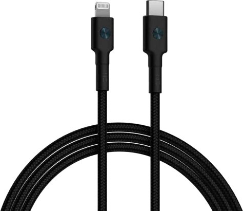 

Кабель ZMI AL875 USB Type-C - Lightning (1.5 м, черный)