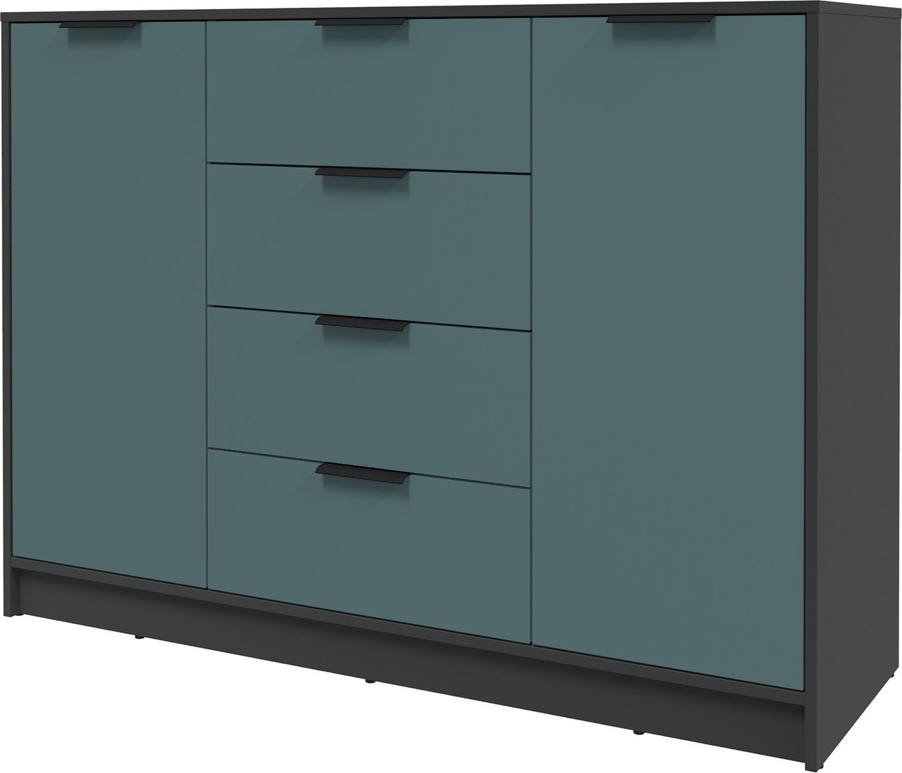 

Тумба Интерлиния Концепт КТ-Т140 Глосс (антрацит/верде)