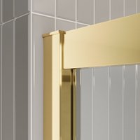 Душевая дверь BelBagno Luce-BF-1-110-C-ORO в Бресте
