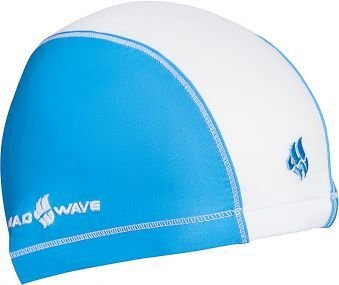 

Шапочка для плавания Mad Wave Lycra Doutone (голубой)