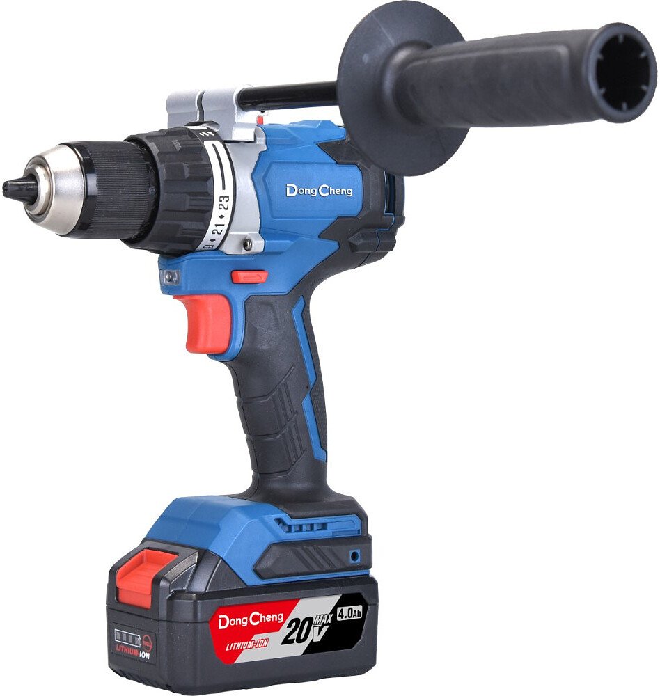 

Дрель-шуруповерт DongCheng DCJZ06-13 Type FK (с 2-мя АКБ, кейс)