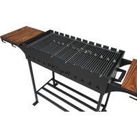 Мангал для дачи Progrill Манчестер Вуд XL (5 мм)