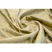 Комплект штор Decoretto Урбан пустыня УП-K3 2.5x2.6 м (золотистая ткань с геометрическим рисунком, 2 шт)