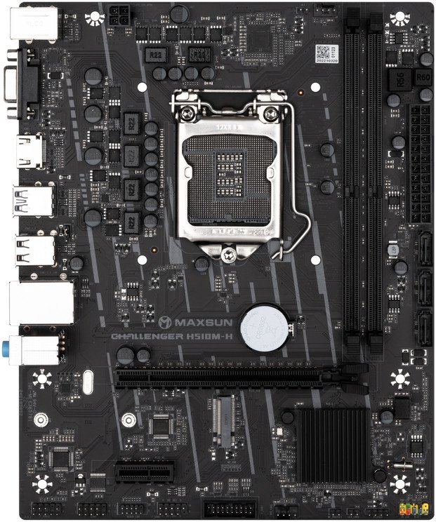 

Материнская плата Maxsun Challenger H510M-H
