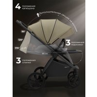 Коляска прогулочная «книга» Sweet Baby SBL Elegante D (светло-зеленый)